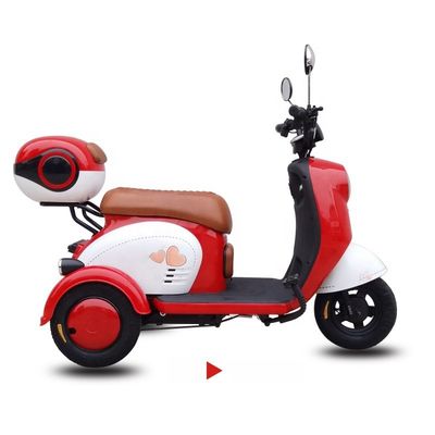 New Electric Bicycle Three Wheel Electric Tricycle for elderly/parents Four Seats Electric Tricycle Safe and Durable