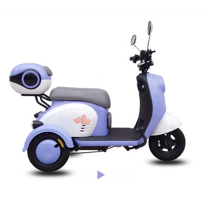 New Electric Bicycle Three Wheel Electric Tricycle for elderly and parents Four Seats Electric Tricycle Safe and Durable
