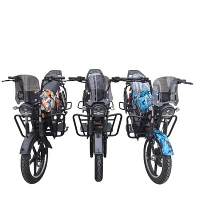 The Road to Conquering Africa! Military-themed electric motorcycle with strong power and super durability, making it easy to carry goods and people