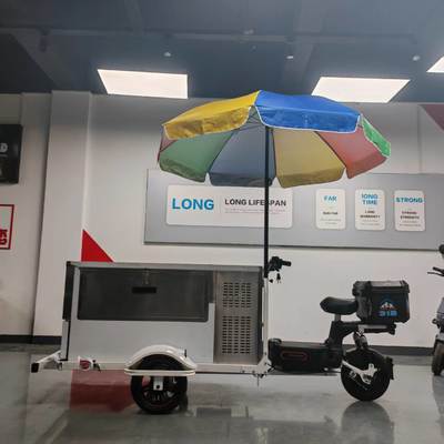 Mobile insulated tricycle for street vending, refrigerator tricycle, scenic spot insulated tricycle, export tricycle for street vending